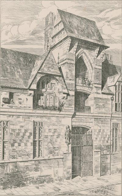 Gyermekkórház, Mark Street, Finsbury alkotó: English School