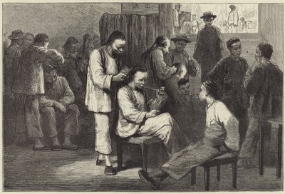 Kínai élet Kaliforniában alkotó: English School