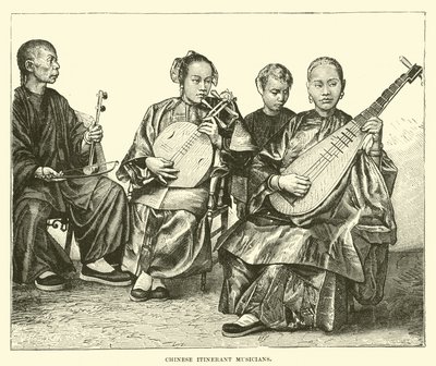 Kínai vándorzenészek alkotó: English School