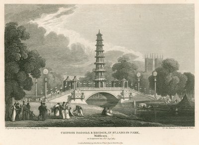 Kínai pagoda és híd, St James