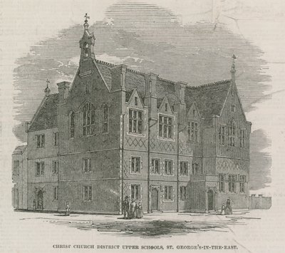 Christ Church Kerületi Felső Iskolák alkotó: English School