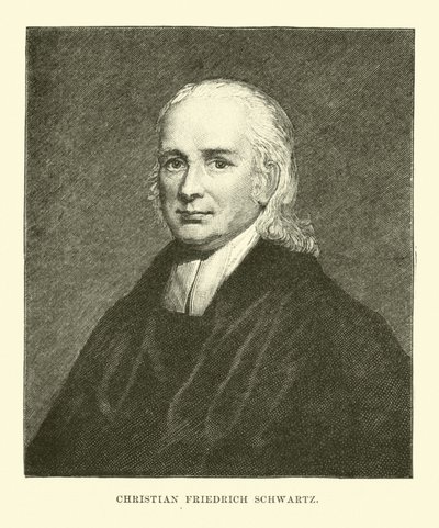 Christian Friedrich Schwartz alkotó: English School