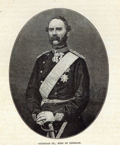 IX. keresztény, dán király alkotó: English School