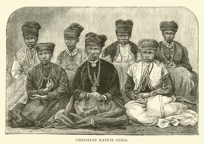 Christian Kaffir Girls alkotó: English School