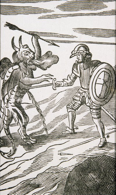 Christian és Apollyon, John Bunyan „Pilgrim
