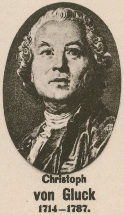Christoph von Gluck (metszet) alkotó: English School