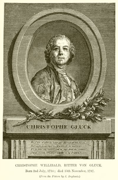 Christophe Willibald, Gluck lovagja alkotó: English School