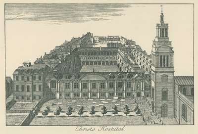 Christs Hospital (litográfia) alkotó: English School