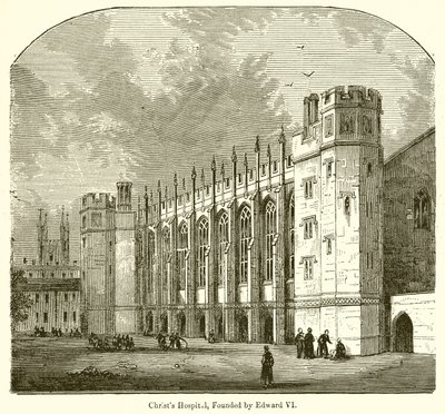 Christs Hospital, amelyet Edward VI alkotó: English School