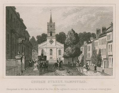 Church Street, Hampstead, Middlesex alkotó: English School