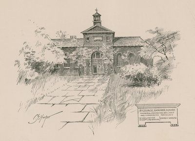 Szent György-templom a Hannover téren alkotó: English School