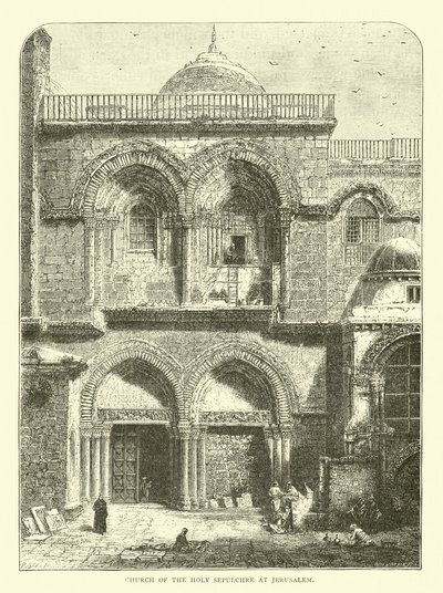 A jeruzsálemi Szent Sír-templom alkotó: English School