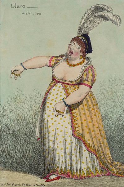 Clara: A bátorság, 1802 alkotó: English School