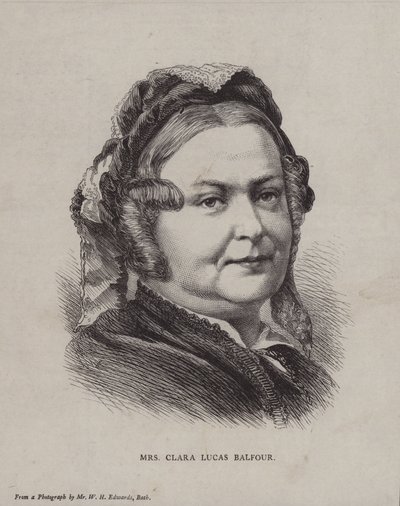 Clara Lucas Balfour, az angol mértékletességi harcos alkotó: English School