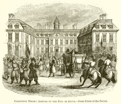 Clarendon House: A király érkezése az államba alkotó: English School