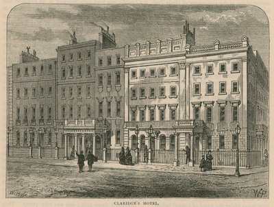 Claridges Hotel, London alkotó: English School