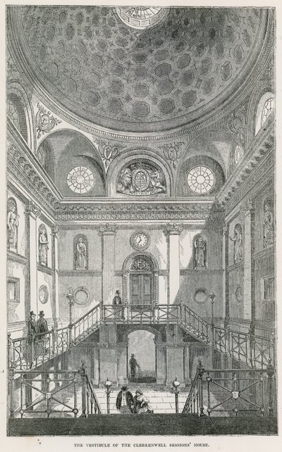 Clerkenwell Sessions House alkotó: English School