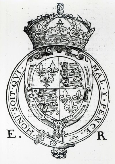 I. Erzsébet királynő címere alkotó: English School