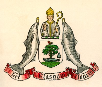 Glasgow címere, Skócia alkotó: English School