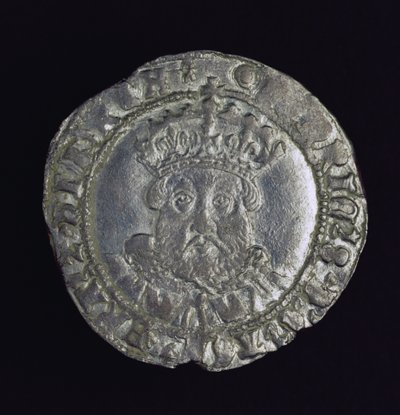 VIII. Henrik fejét viselő érme (ezüst) alkotó: English School
