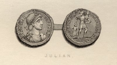 Érme a hitehagyott Julianus idejéből alkotó: English School