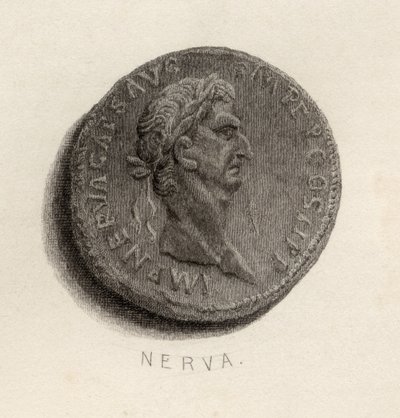 Érme Nerva Caesar Augustus idejéből alkotó: English School