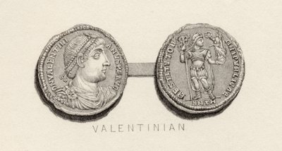 Érme Valentinianus idejéből alkotó: English School