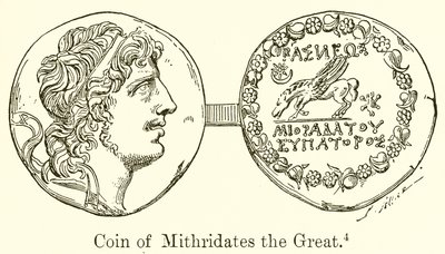 Nagy Mithridatész érme alkotó: English School