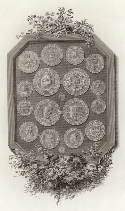 Erzsébet királynő érméi alkotó: English School