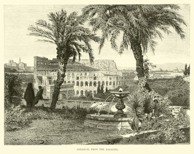 Colosseum, a Palatinusból alkotó: English School