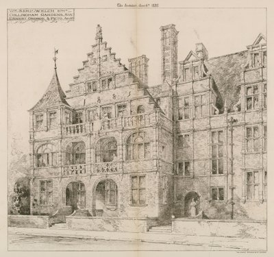 Collingham Gardens, Kensington, London alkotó: English School