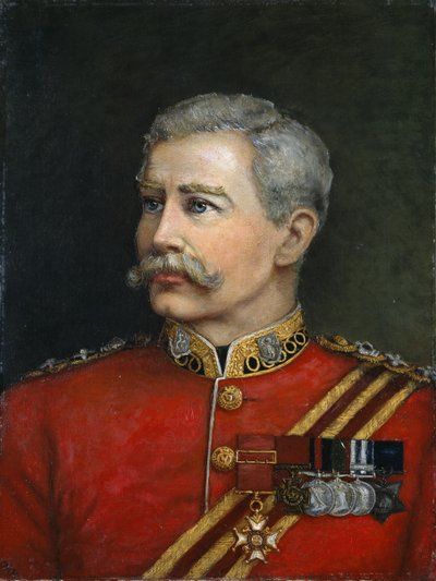 Hugh Shaw VC CB ezredes, Ír Királyi Ezred, 1885 alkotó: English School