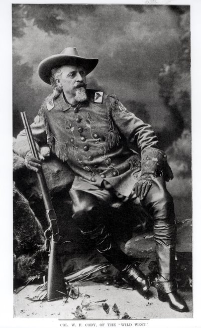 William Frederick Cody ezredes, más néven Buffalo Bill, 1903 alkotó: English School