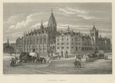 Columbia Market, London alkotó: English School