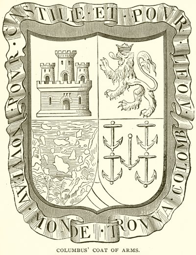 Kolumbusz címere alkotó: English School