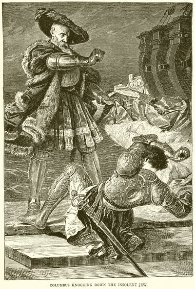 Kolumbusz leüti a szemtelen zsidót alkotó: English School