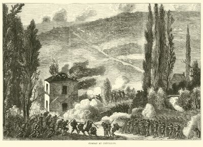 Harc Chatillonban, 1870. október alkotó: English School