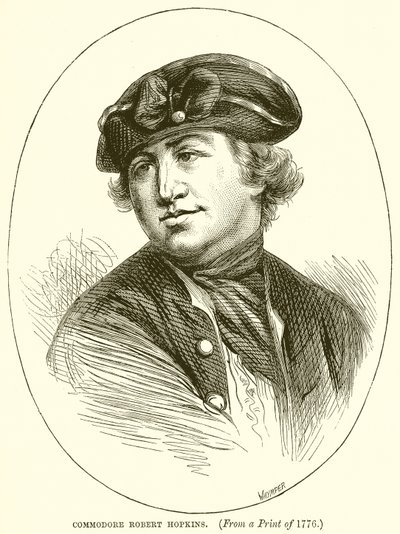 Robert Hopkins kommodor alkotó: English School