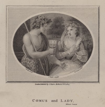 Comus és Lady alkotó: English School