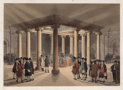 Kukoricatőzsde, London alkotó: English School