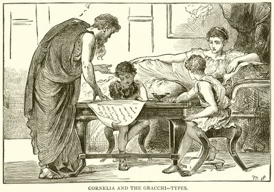 Cornelia és a Gracchi – Típusok alkotó: English School