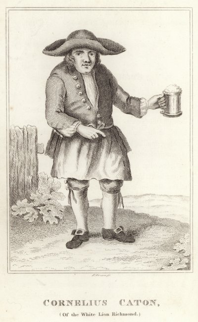 Cornelius Caton, A fehér oroszlán Richmondból alkotó: English School