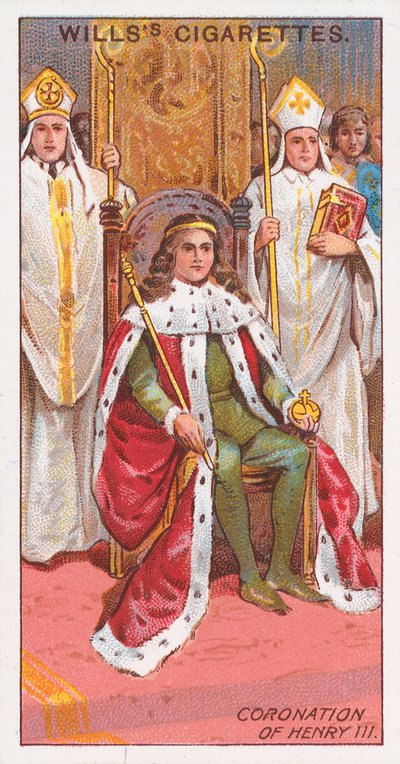 Henrik koronázása III alkotó: English School