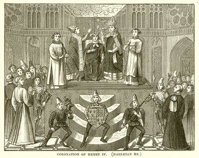 Henrik koronázása IV. (Harleian Ms) alkotó: English School