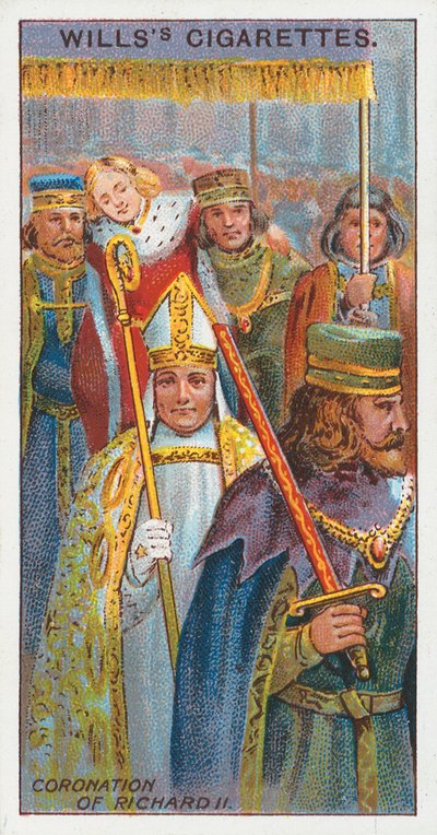 Richárd megkoronázása II alkotó: English School