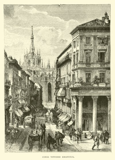 Corso Vittorio Emanuele alkotó: English School