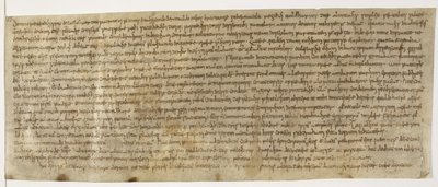 Cotton Augustus ii 18, Wealdhere levél, 704 körül, a legkorábbi levélzárás alkotó: English School
