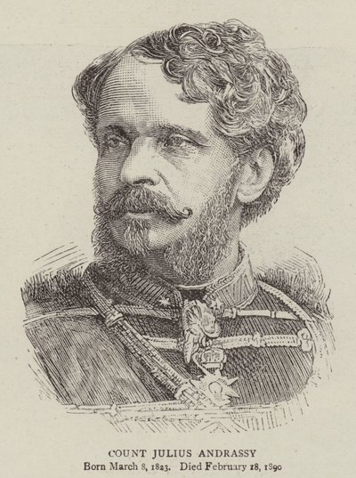 Andrássy Julius gróf (metszet) alkotó: English School