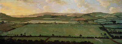 Vidéki kör Dixton-kastély, 1725 körül alkotó: English School