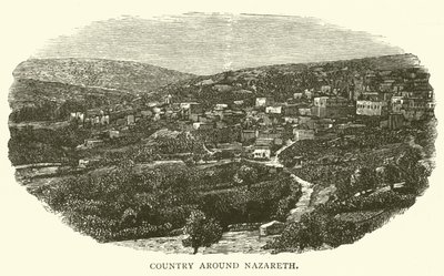 Názáret környéki ország (metszet) alkotó: English School